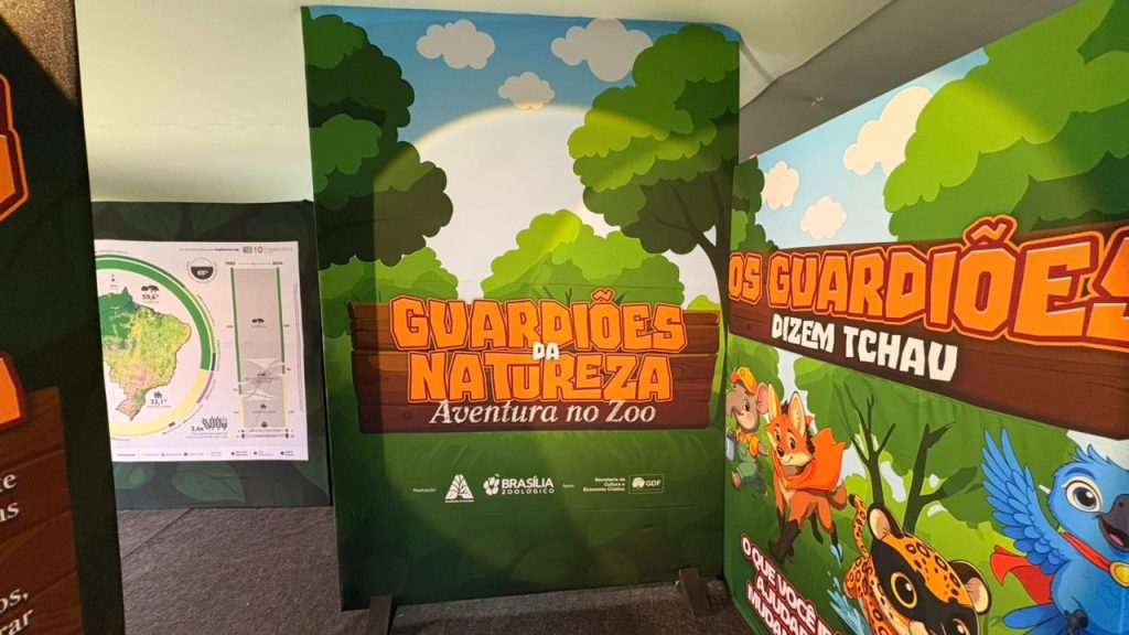 Zoológico de Brasília recebe exposição Guardiões da Natureza