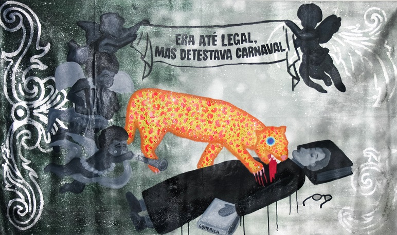 Carnavalesco Canibalesco: Badu transforma restos de fantasia em arte contemporânea