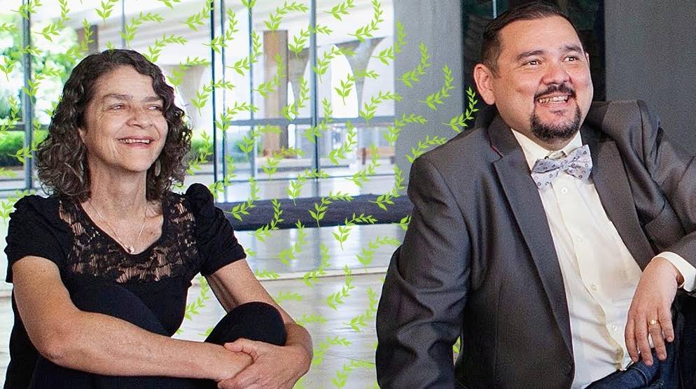 Andre Vidal e Ana Cecilia na Escola de Música de Brasilia