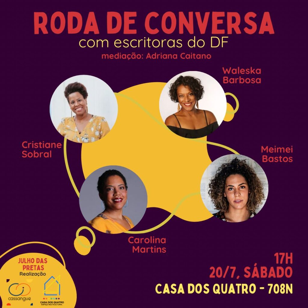 Julho das Pretas - na Casa dos Quatro