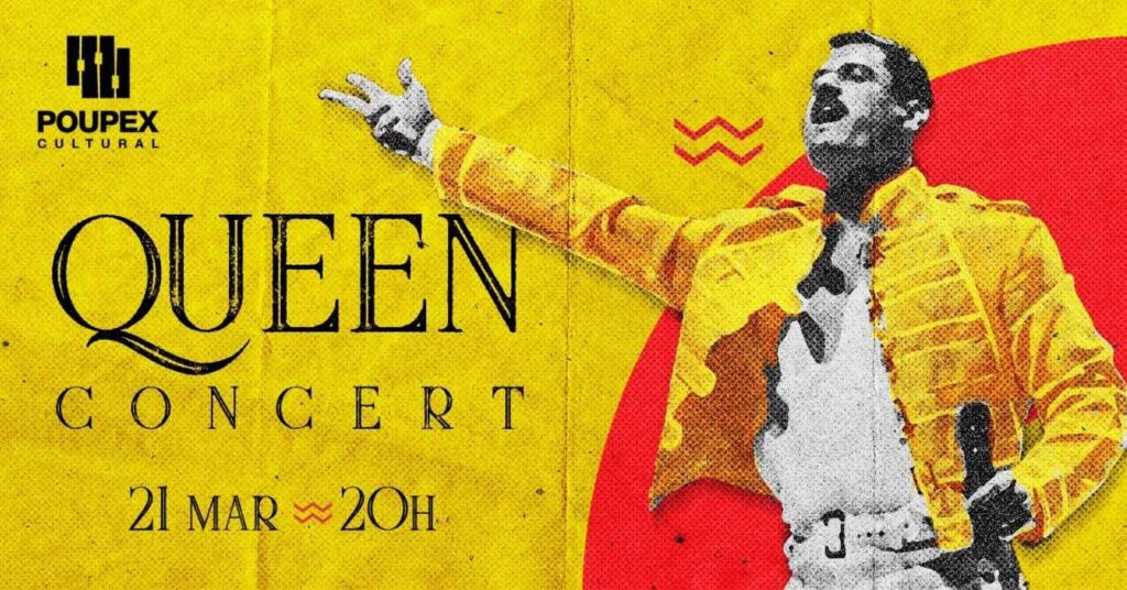 Queen in Concert no Teatro POUPEX