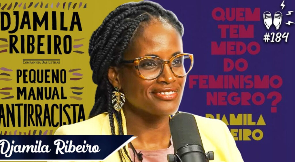 Djamila Ribeiro faz palestra sobre literatura e lugar de fala
