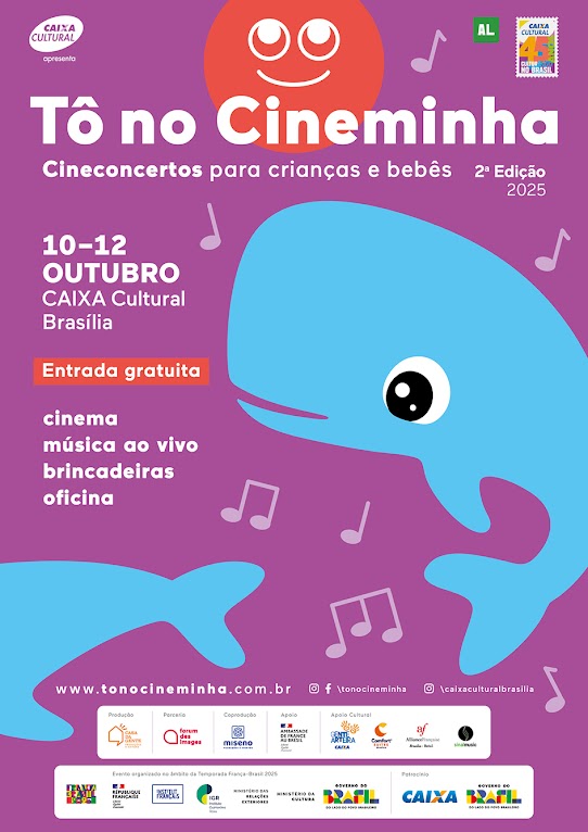 CAIXA Cultural Brasília recebe Tô no Cineminha